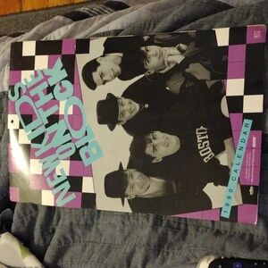 Vintage 1990 New kids on the block calendar
